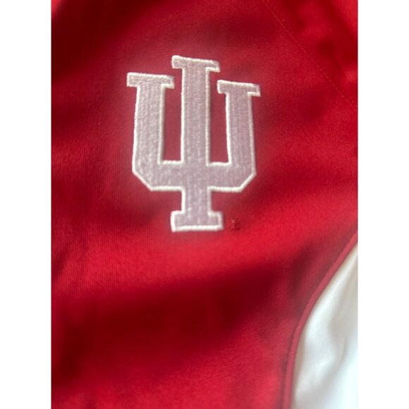 Adidas Indiana Hoosiers Red & White Full-Zip Track Jacket M - Picture 4 of 5